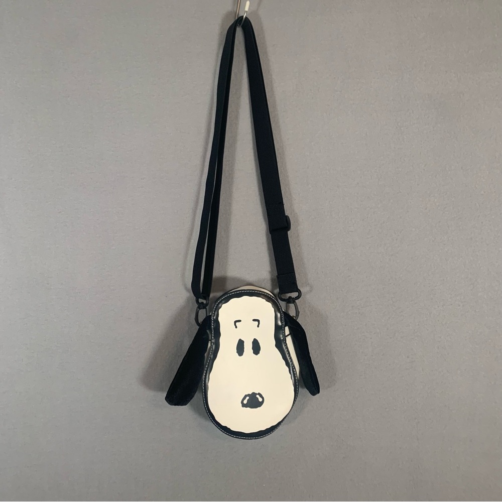 Snoopy Black and White Crossbody Bag Small Purse